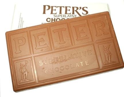 Peter's Ultra Milk Chocolate Block 47 (160 Viscosity) 50 lb CTN