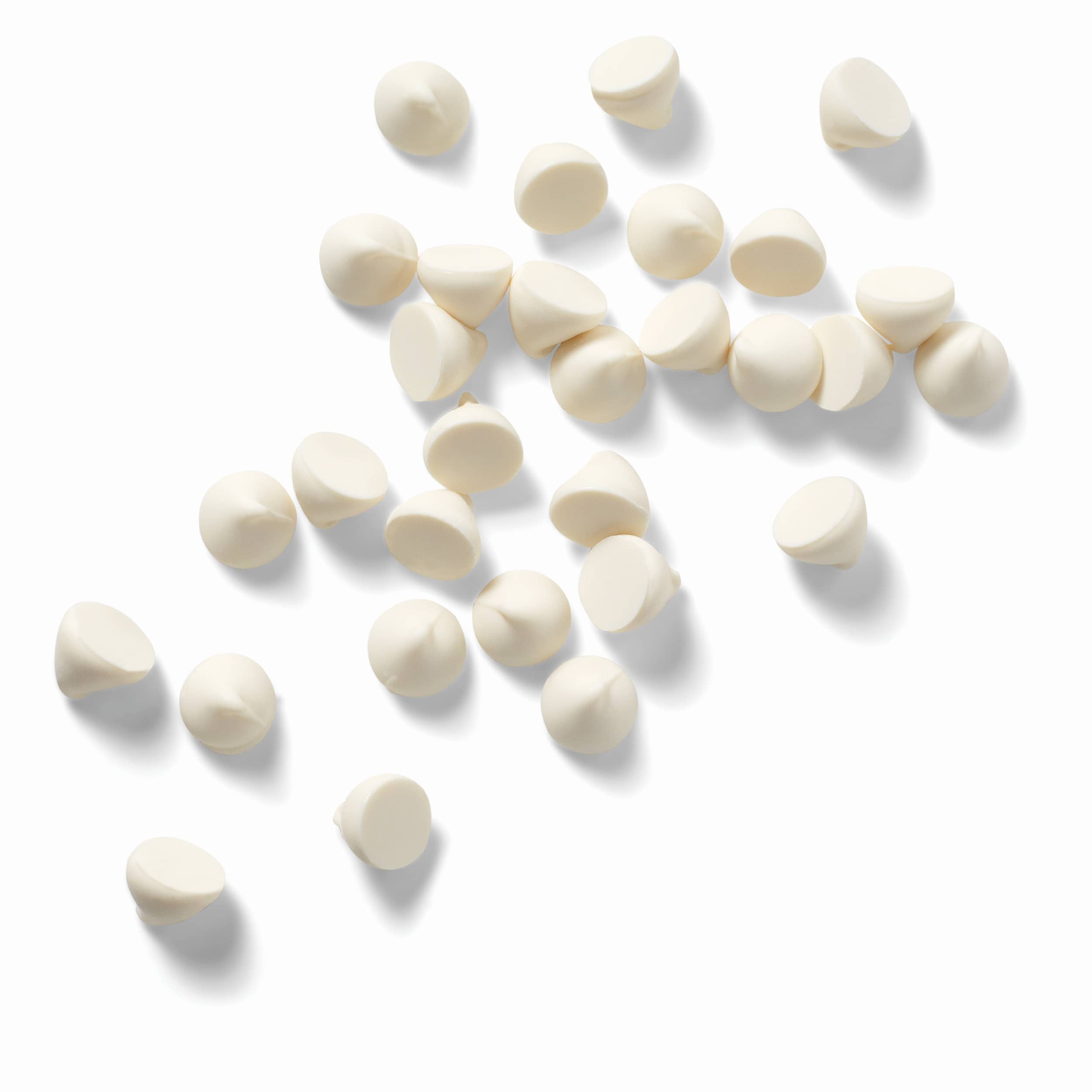 Guittard White Creamy Cookie Drops 4000ct 25lb