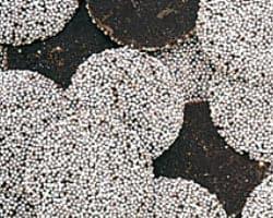 Guittard Semi Sweet Dark Wafer with Nonpareils 20lb - Royal Wholesale