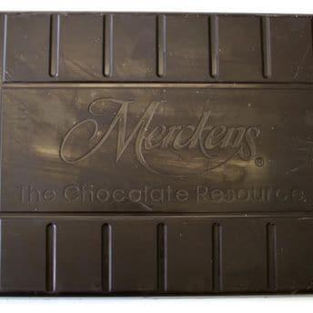 Merckens Monopol Dutch 55% Cacao Semisweet Chocolate 50lb - Royal Wholesale