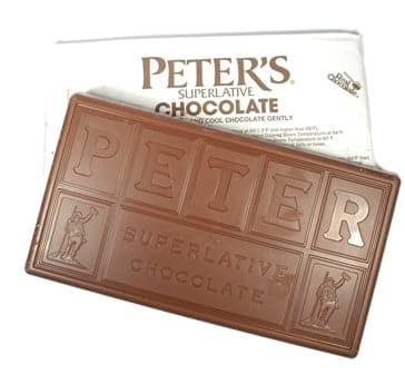 Peter's Madison Milk Chocolate Block 47 (160 Viscosity) 50 lb CTN - Royal Wholesale